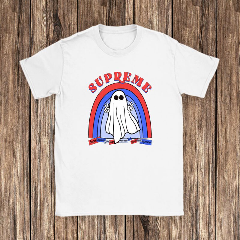 Retro Spooky Halloween Shirt Supreme Unisex T Shirt Cotton Tee TAT10174 1