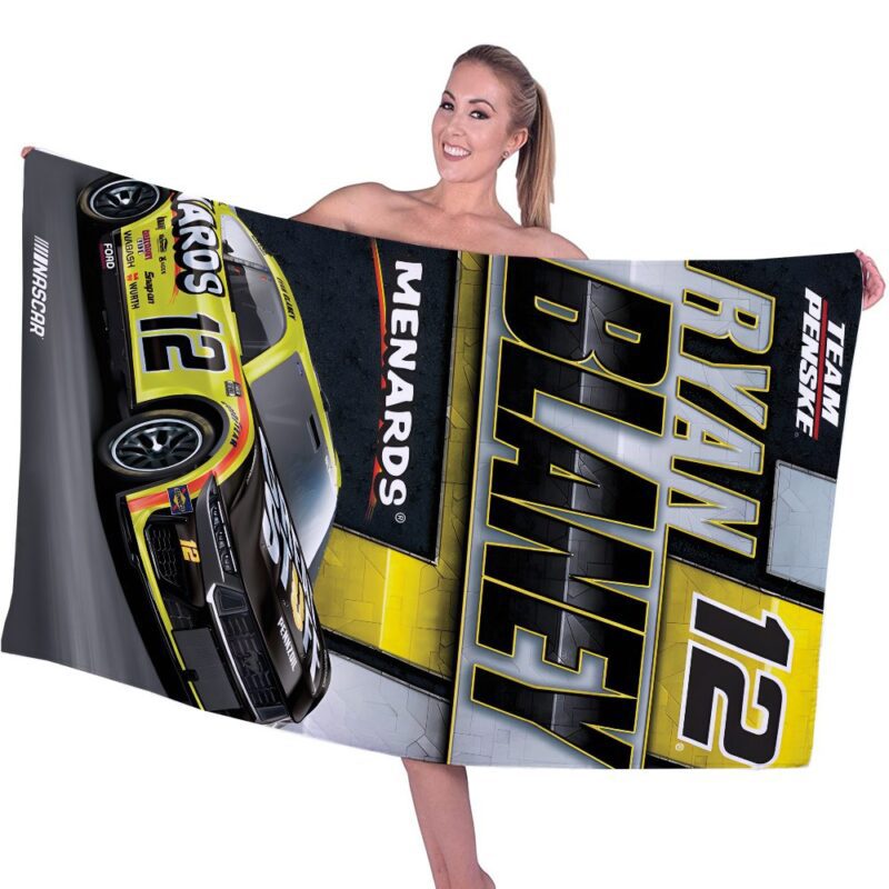 Ryan Blaney Rectangle Beach Towel WBT1131 1