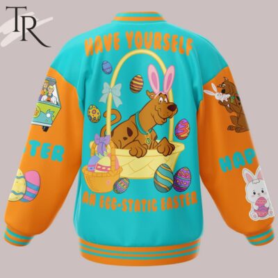 Scooby-Doo Have Yourself An Ecc-Static Easter Baseball Jacket TBJ1139 2 Scooby Doo Have Yourself An Ecc Static Easter Baseball Jacket TBJ1139 2