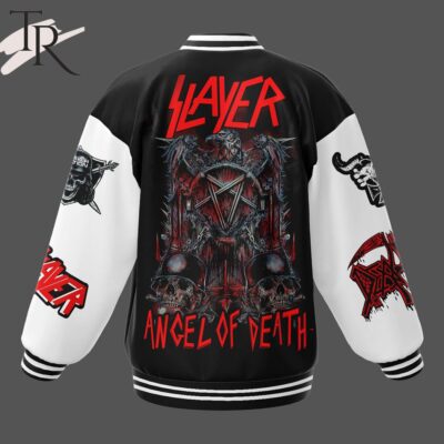 Slayer Nation Angel Of Death Baseball Jacket TBJ1140 2