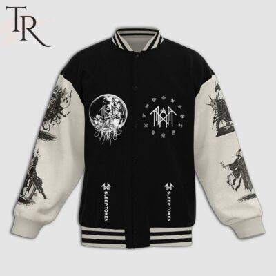 Sleep Token The Teeth Of God Tour Baseball Jacket TBJ1141 2
