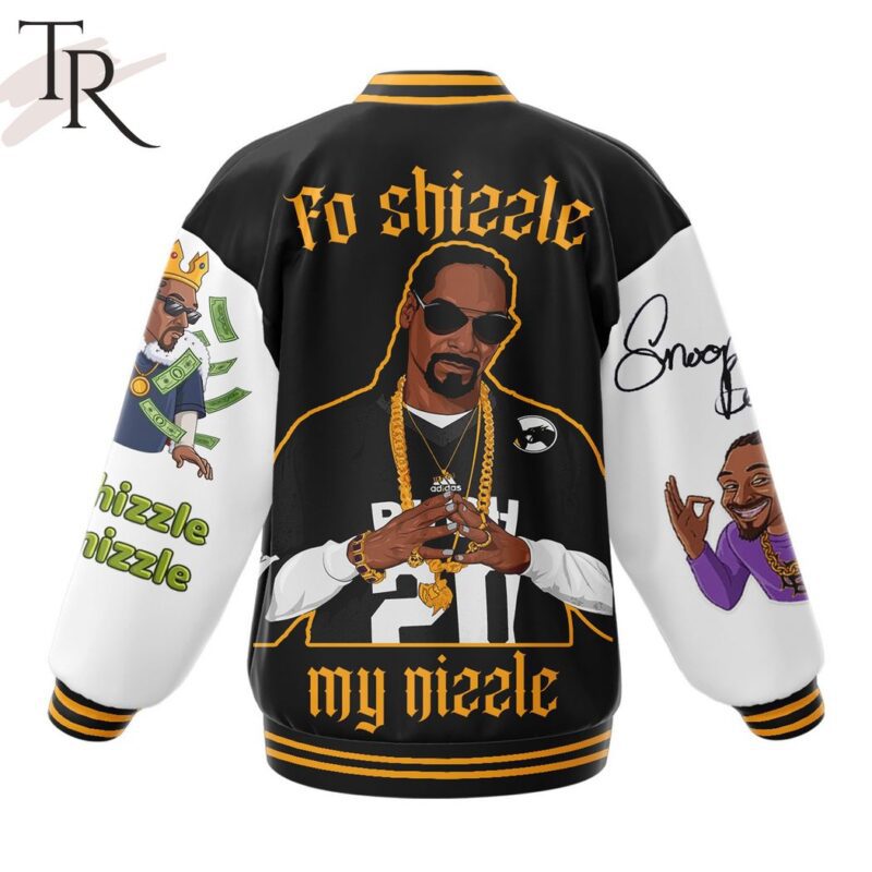 Snoop Dogg Fo Shizzle My Nizzle Baseball Jacket TBJ1144 2