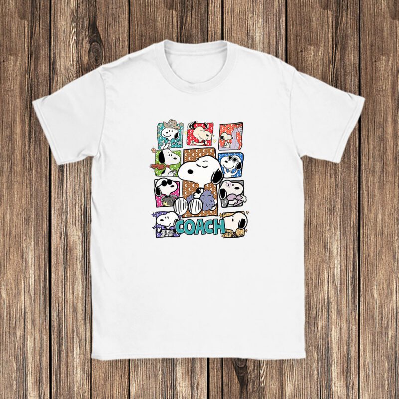 Snoopy Coach Unisex T Shirt Cotton Tee TAT7142 1