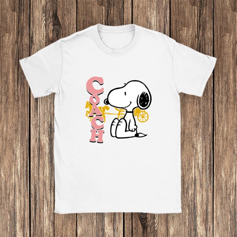 Snoopy Coach Unisex T Shirt Cotton Tee TAT7143 1