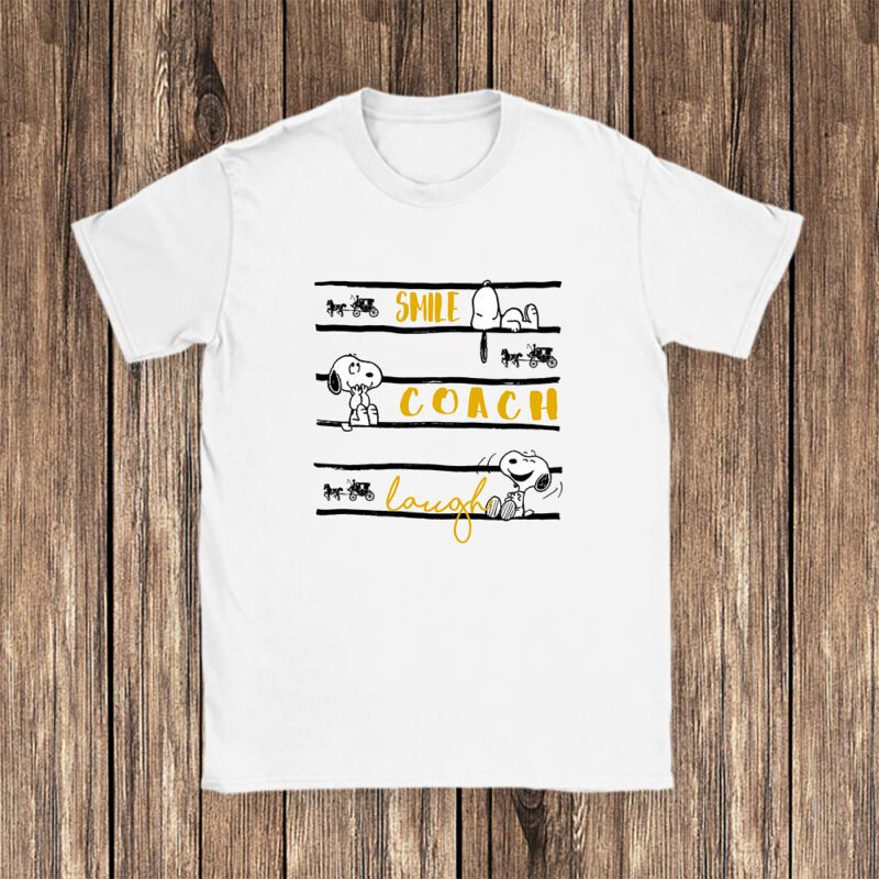 Snoopy Coach Unisex T Shirt Cotton Tee TAT7144 1
