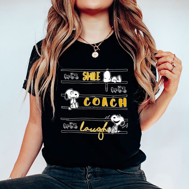 Snoopy Coach Unisex T Shirt Cotton Tee TAT7144 5
