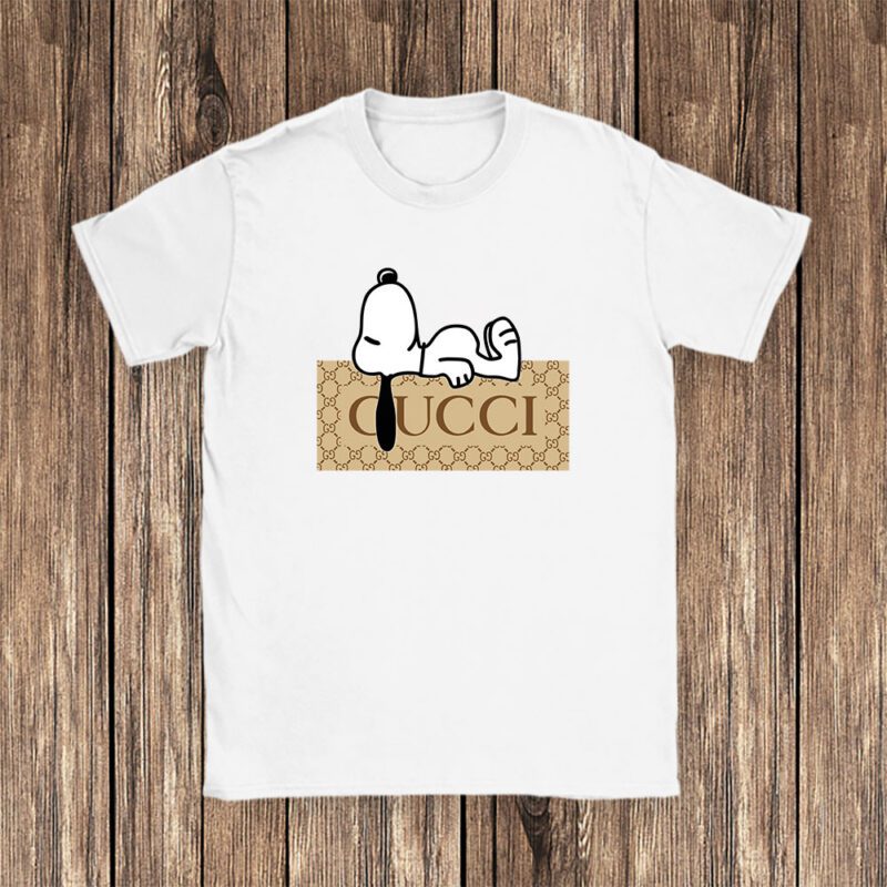 Snoopy Gucci Unisex T Shirt Cotton Tee TAT14392 1