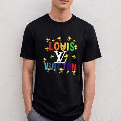 Snoopy Louis Vuitton Unisex T Shirt Cotton Tee TAT7269 4