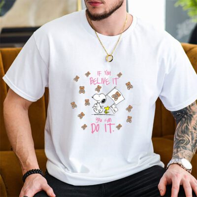 Snoopy Moschino Unisex T-Shirt Cotton Tee TAT7273 2 Snoopy Moschino Unisex T Shirt Cotton Tee TAT7273 2