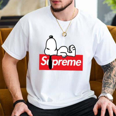 Snoopy Supreme Unisex T Shirt Cotton Tee TAT14453 2
