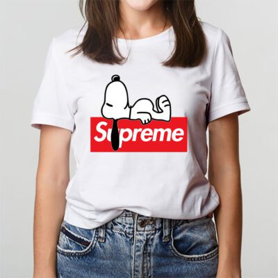 Snoopy Supreme Unisex T Shirt Cotton Tee TAT14453 3