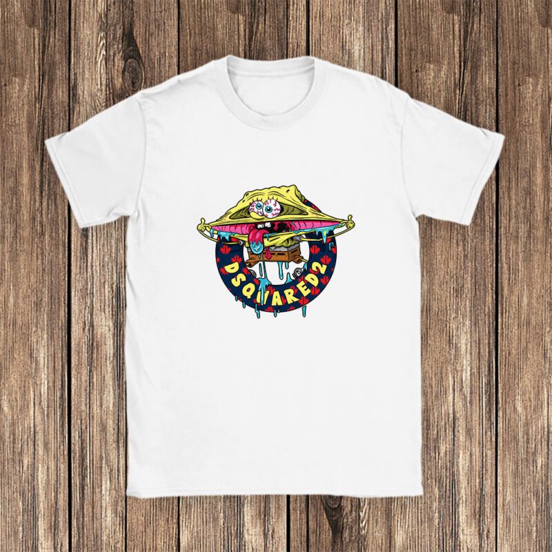Spongebob Dsquared2 Unisex T Shirt Cotton Tee TAT10180 1