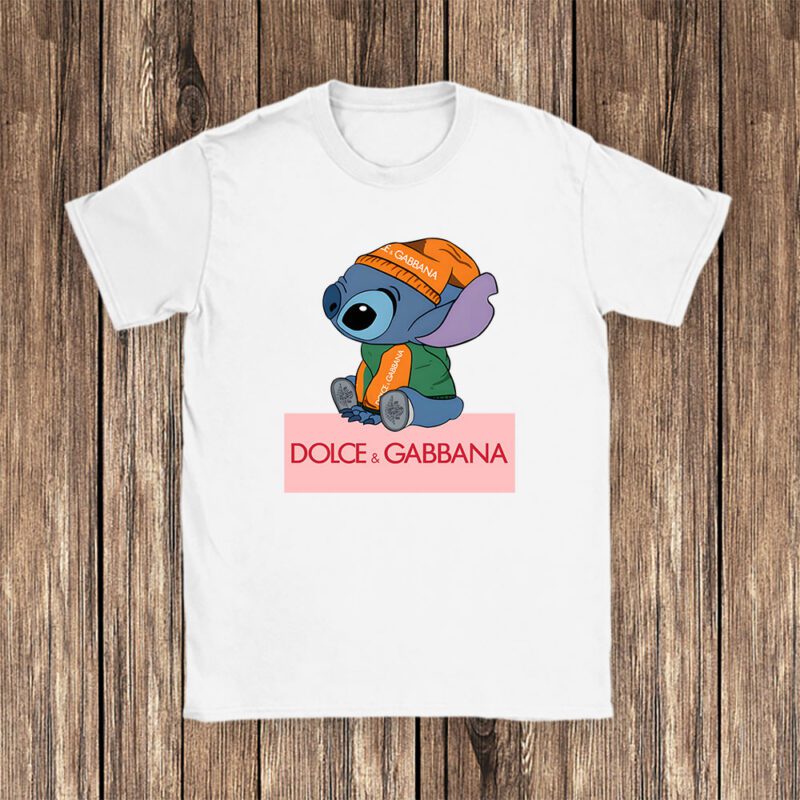 Stitch Dolce Gabbana Unisex T Shirt Cotton Tee TAT14378 1