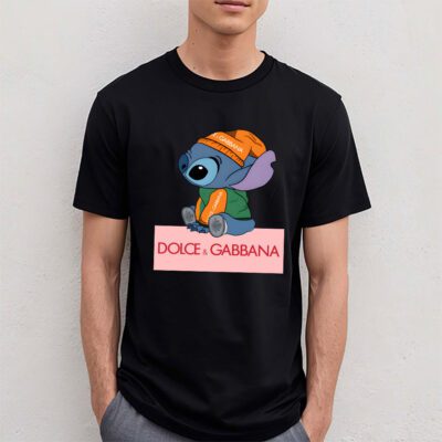 Stitch Dolce Gabbana Unisex T Shirt Cotton Tee TAT14378 4