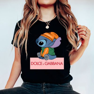 Stitch Dolce Gabbana Unisex T Shirt Cotton Tee TAT14378 5