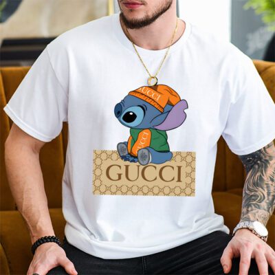 Stitch Gucci Unisex T Shirt Cotton Tee TAT14391 2