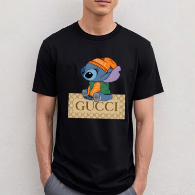 Stitch Gucci Unisex T Shirt Cotton Tee TAT14391 4