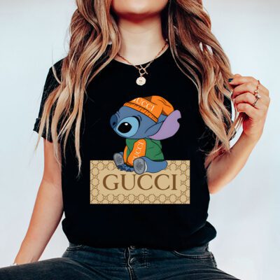 Stitch Gucci Unisex T Shirt Cotton Tee TAT14391 5