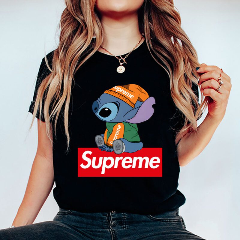 Stitch Supreme Unisex T Shirt Cotton Tee TAT14452 5