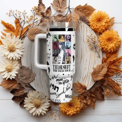 Taylor Swift Music Custom Stanley Quencher 40Oz Stanley Tumbler ZST1022 4