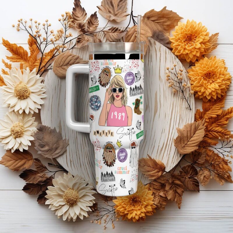 Taylor Swift Music Custom Stanley Quencher 40Oz Stanley Tumbler ZST1023 3