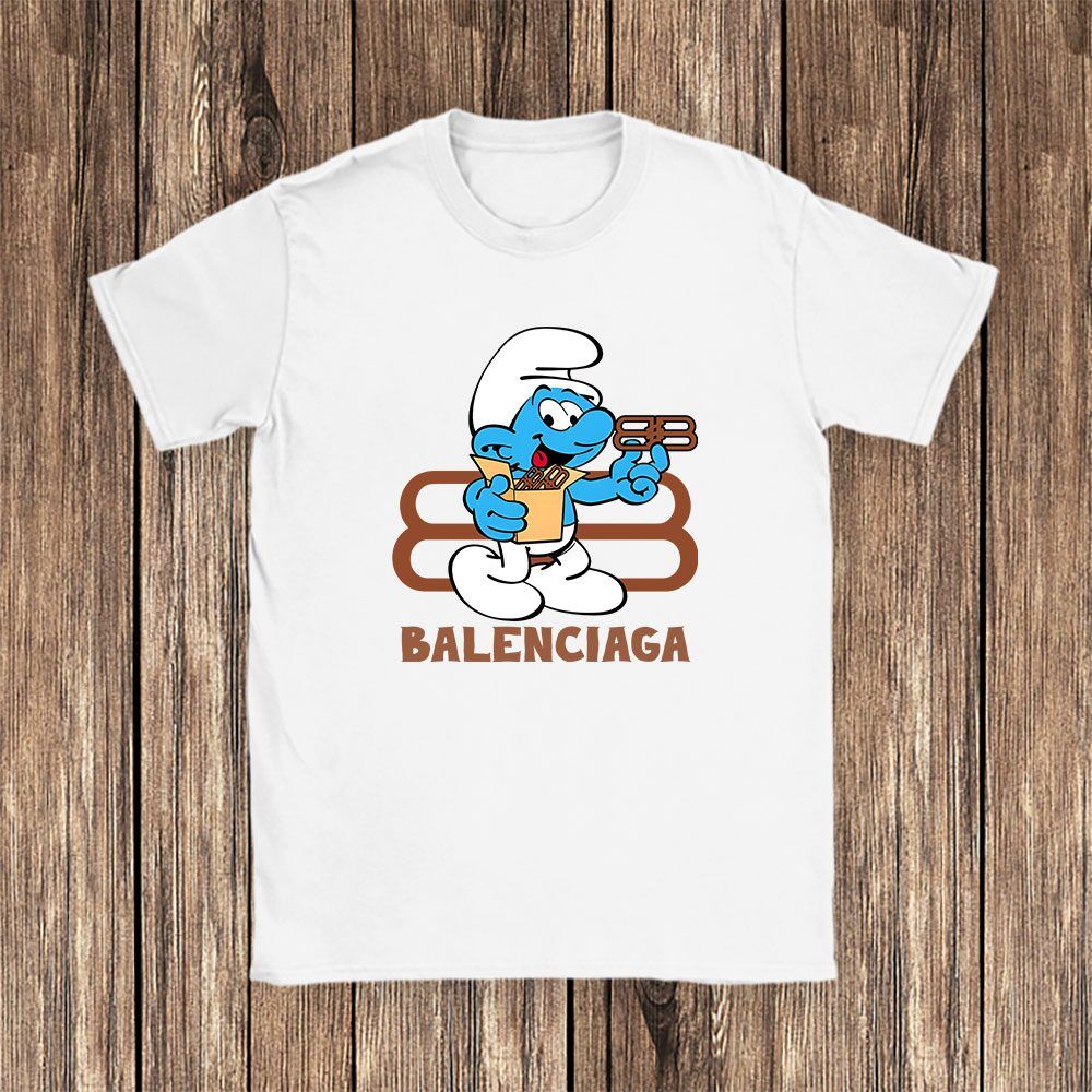 The-Smurfs-Balenciaga-Unisex-T-Shirt-Cotton-Tee-TAT7446-1 The Smurfs Balenciaga Unisex T Shirt Cotton Tee TAT7446 1