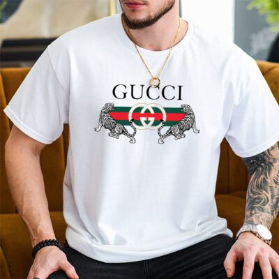 Tiger Gucci Unisex T Shirt Cotton Tee TAT14510 2