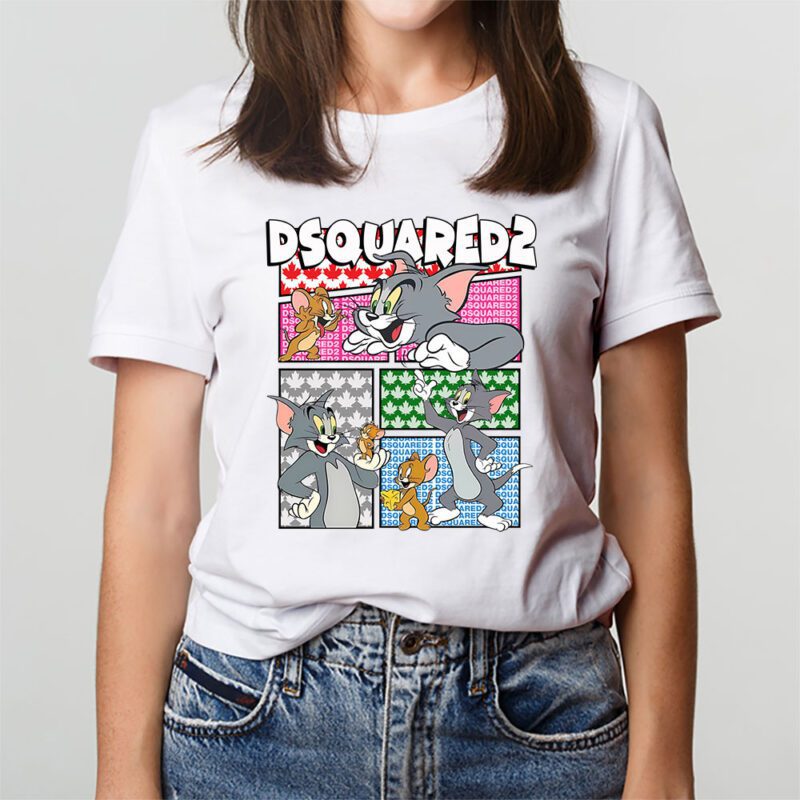 Tom And Jerry Dsquared2 Unisex T Shirt TAT5575 3