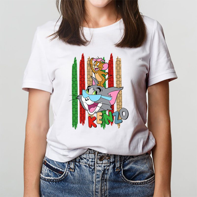 Tom And Jerry Kenzo Unisex T Shirt TAT5577 3