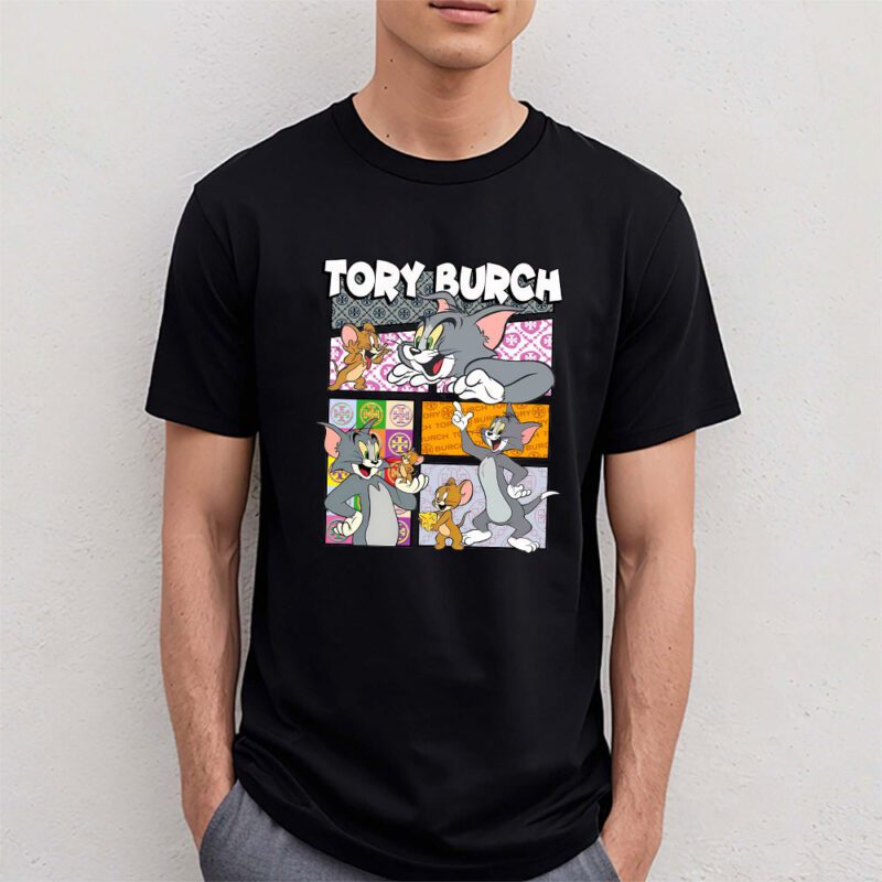 Tom And Jerry Tory Burch Unisex T Shirt TAT5580 4