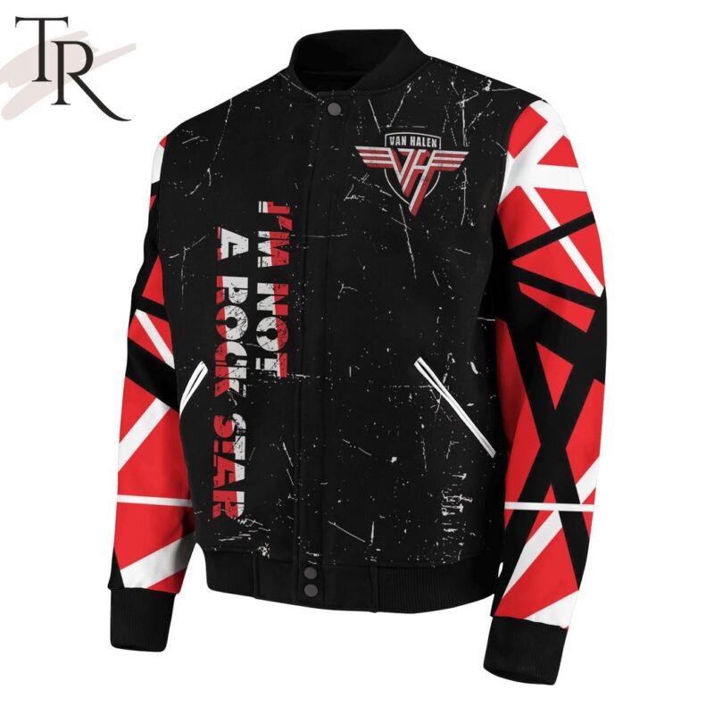 Van Halen Im Not A Rock Star Baseball Jacket TBJ1167 1