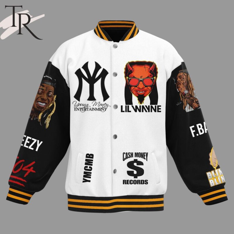 Weezy F. Baby Lil Wayne Baseball Jacket TBJ1169 1