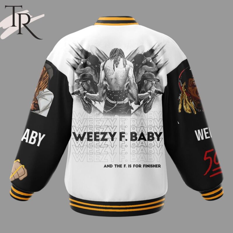Weezy F. Baby Lil Wayne Baseball Jacket TBJ1169 2