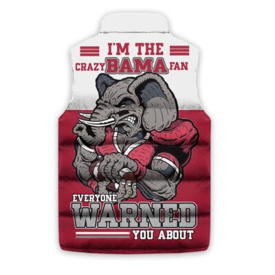 Alabama Crimson Tide football Sleeveless Coat Sleeveless Vest Gift For Fans CCS4220 2 Alabama Crimson Tide football Sleeveless Coat Sleeveless Vest Gift For Fans CCS4220 2