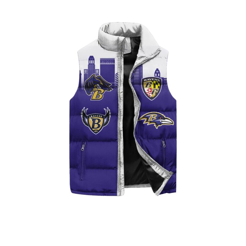 Baltimore Ravens Sleeveless Coat Sleeveless Vest Gift For Fans CCS4215 1