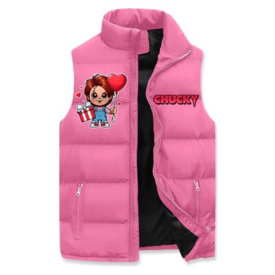 Chucky Childs PlaySleeveless Coat Sleeveless Vest Gift For Fans CCS4075 1