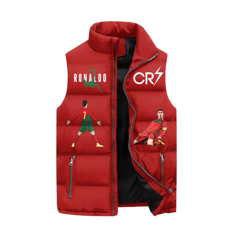 Cristiano Ronaldo Sleeveless Coat Sleeveless Vest Gift For Fans CCS4061 1