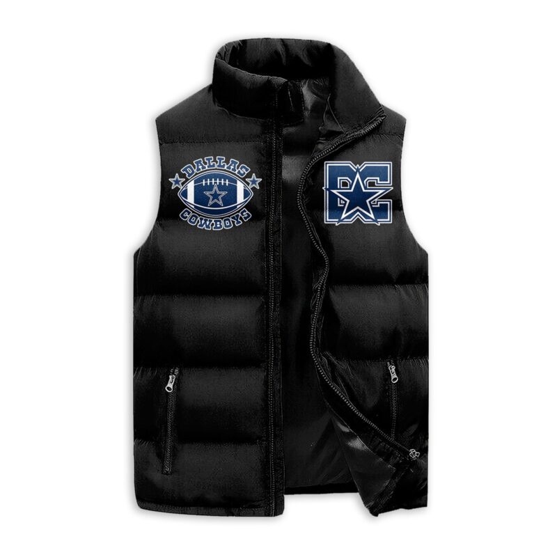 Dallas Cowboys Sleeveless Coat Sleeveless Vest Gift For Fans CCS4059 1