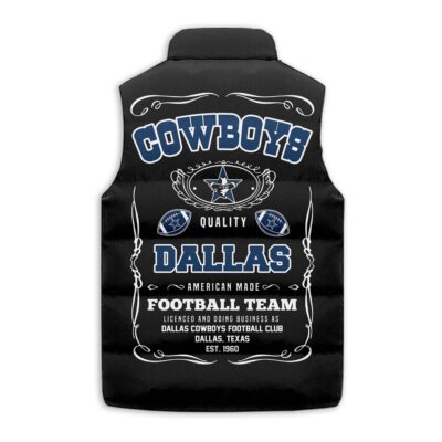 Dallas Cowboys Sleeveless Coat Sleeveless Vest Gift For Fans CCS4059 2 Dallas Cowboys Sleeveless Coat Sleeveless Vest Gift For Fans CCS4059 2