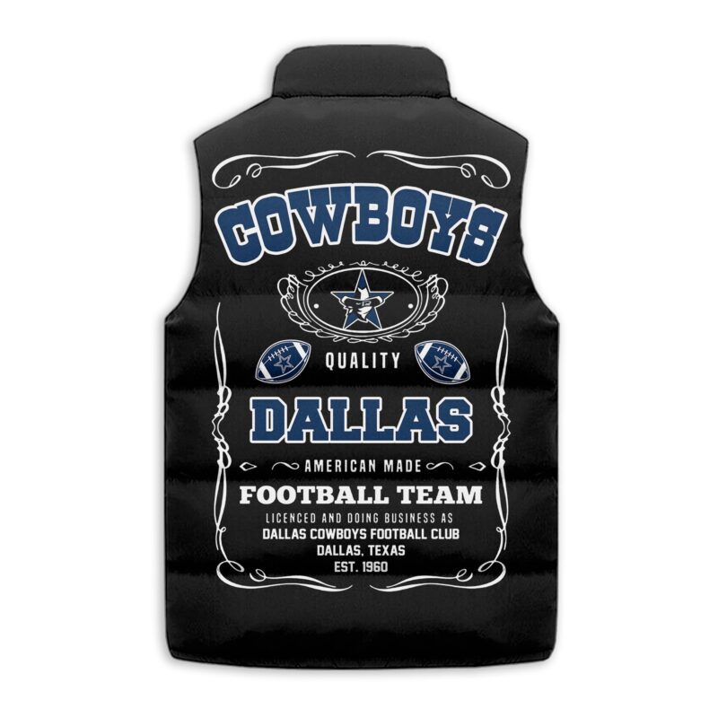 Dallas Cowboys Sleeveless Coat Sleeveless Vest Gift For Fans CCS4059 2
