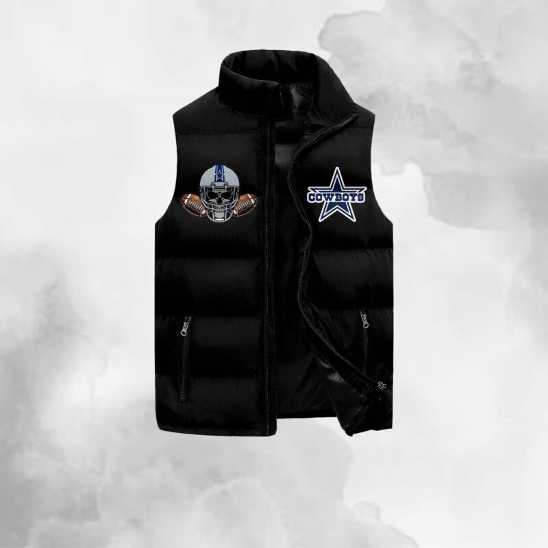 Dallas Cowboys Sleeveless Coat Sleeveless Vest Gift For Fans CCS4175 2