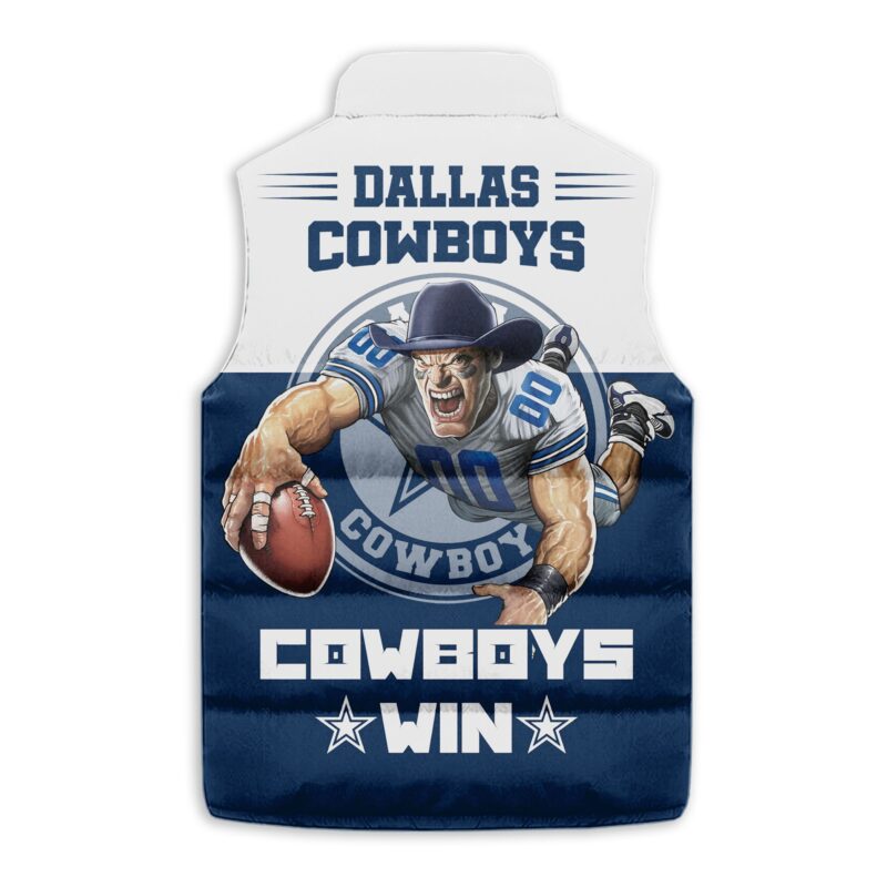 Dallas Cowboys Sleeveless Coat Sleeveless Vest Gift For Fans CCS4222 1