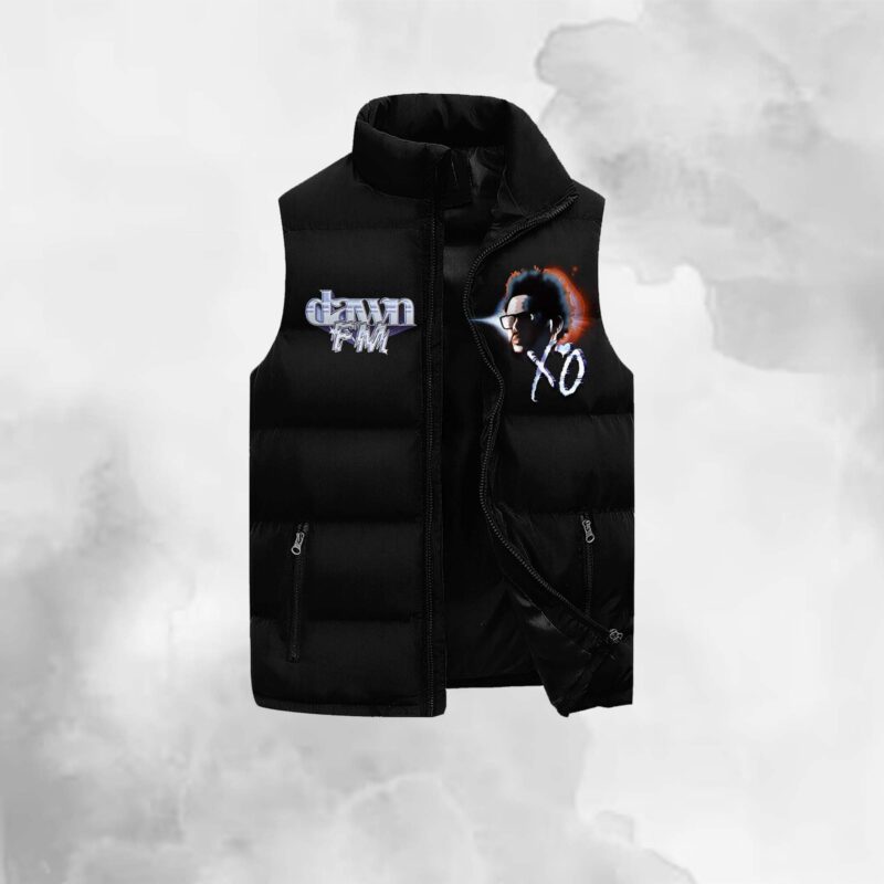 Dawn FM The Weeknd Sleeveless Coat Sleeveless Vest Gift For Fans CCS4129 1