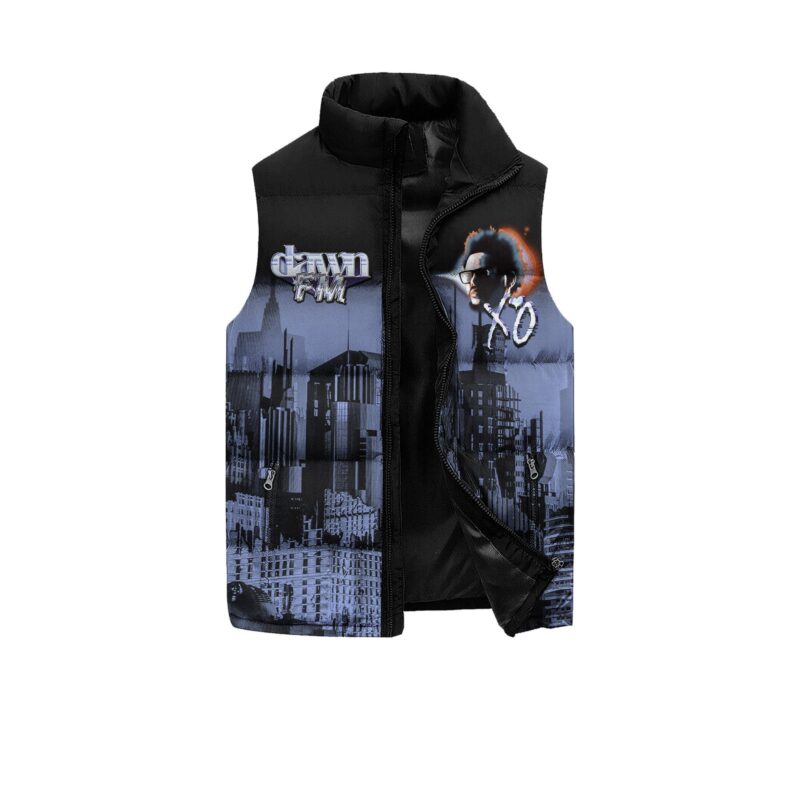 Dawn FM The Weeknd Sleeveless Coat Sleeveless Vest Gift For Fans CCS4207 1