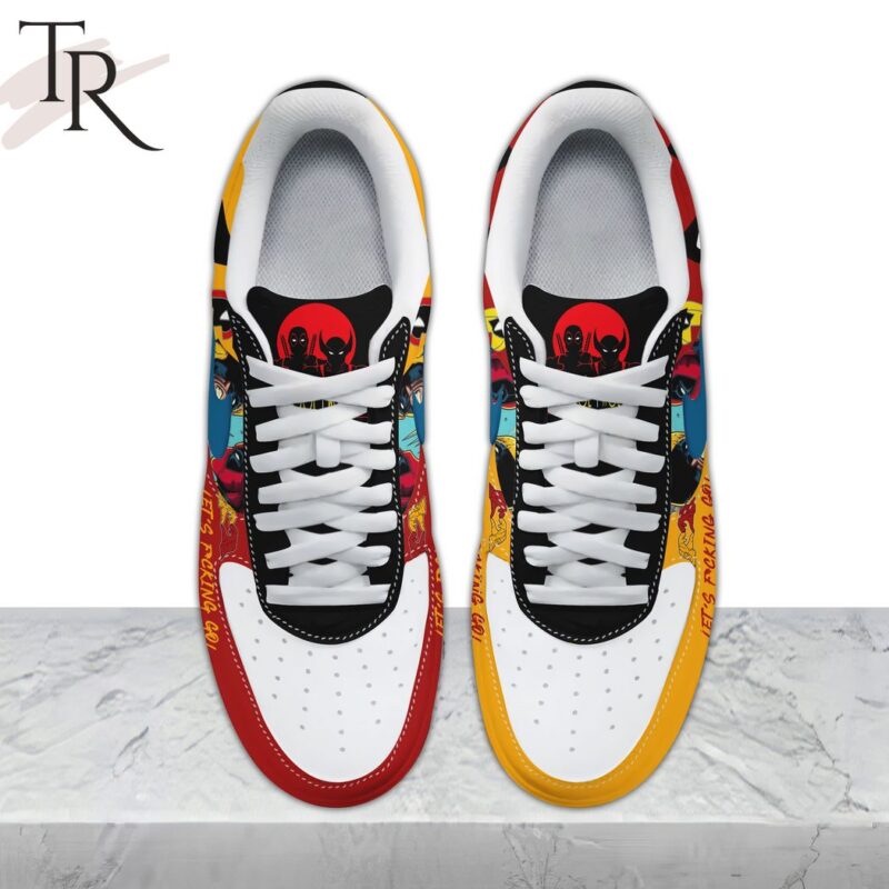 Deadpool Wolverine Lets Fucking Go Air Force 1 Sneaker AF1 Limited Shoes TRA1040 1