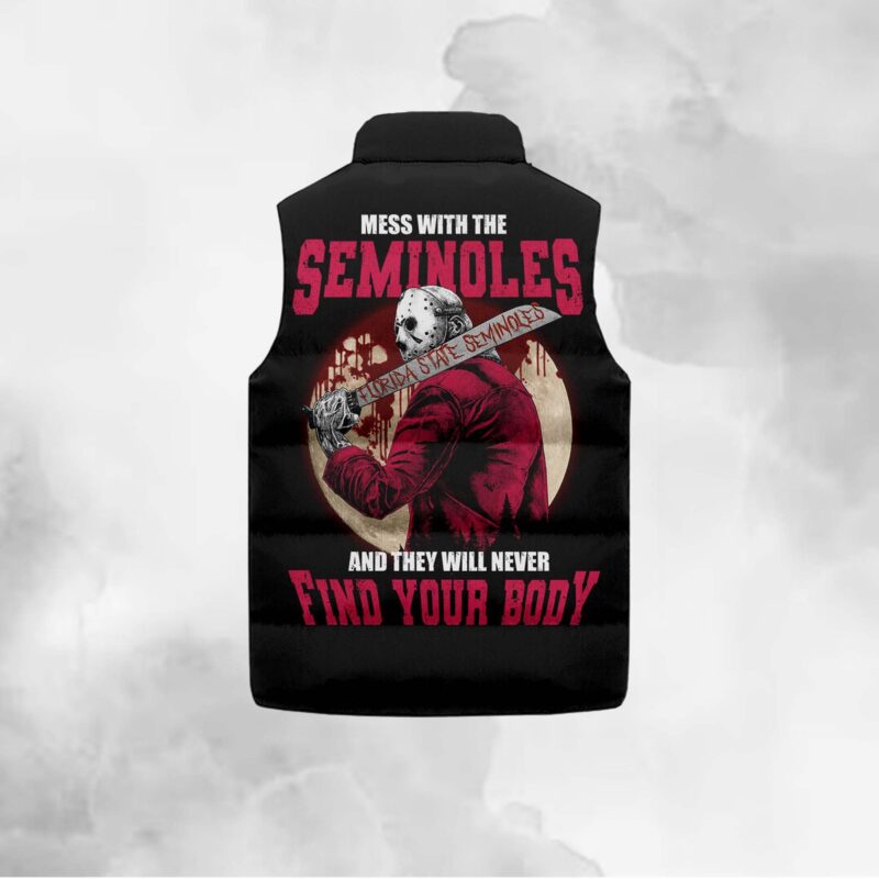 Florida State Seminoles football Sleeveless Coat Sleeveless Vest Gift For Fans CCS4176 1