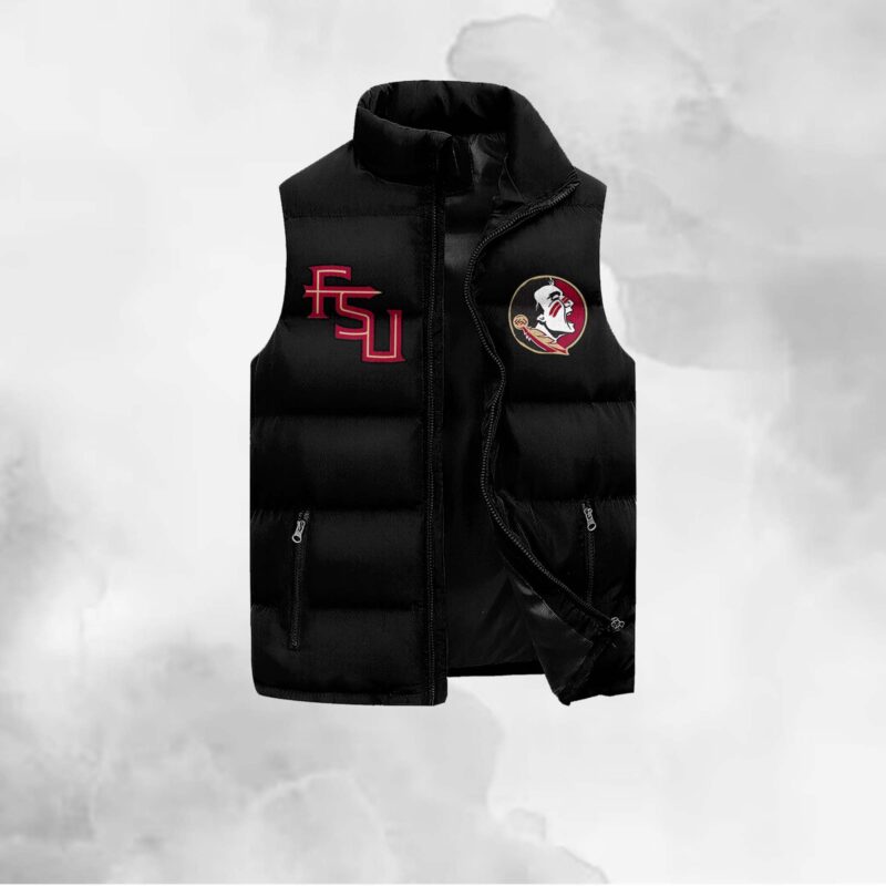 Florida State Seminoles football Sleeveless Coat Sleeveless Vest Gift For Fans CCS4176 2