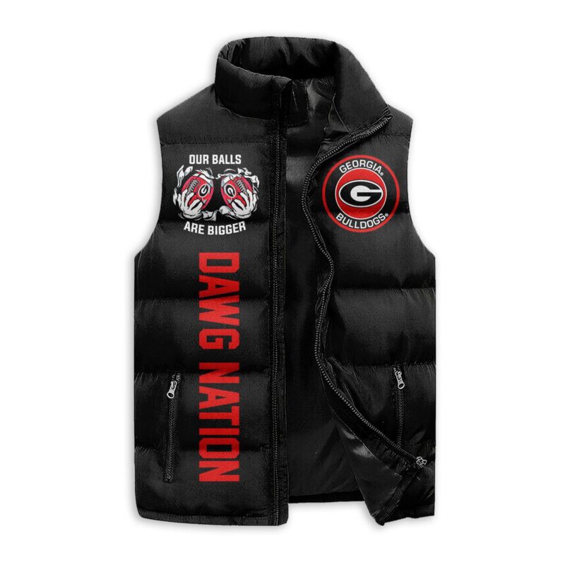Georgia Bulldogs football Sleeveless Coat Sleeveless Vest Gift For Fans CCS4109 1