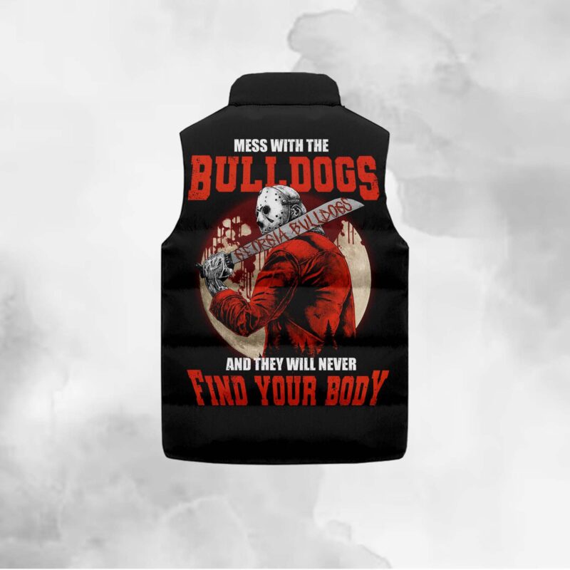 Georgia Bulldogs football Sleeveless Coat Sleeveless Vest Gift For Fans CCS4174 1