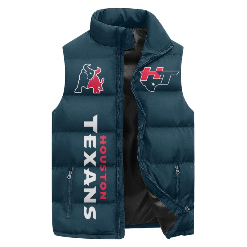 Houston Texans Sleeveless Coat Sleeveless Vest Gift For Fans CCS4235 1